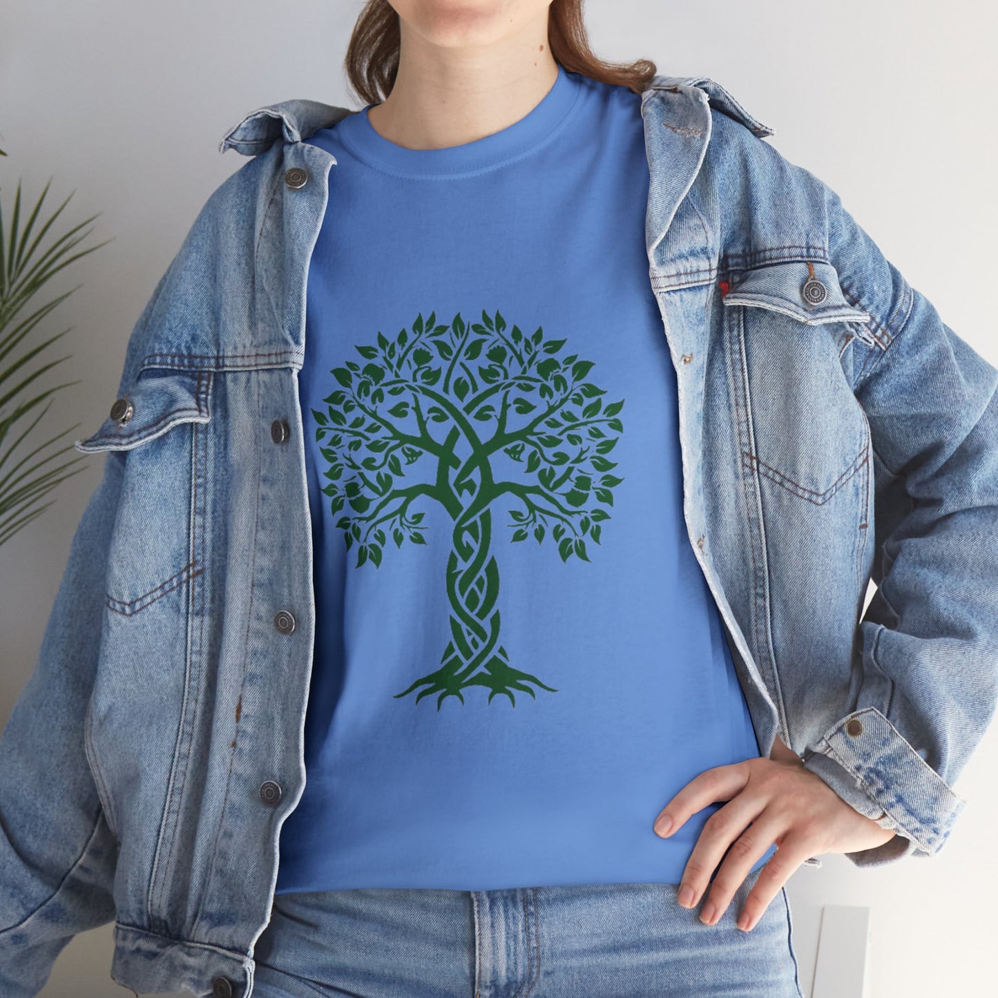 Celtic Tree Unisex Heavy Cotton Tee