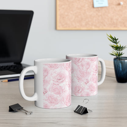 Romantic Roses Ceramic Mug 11oz