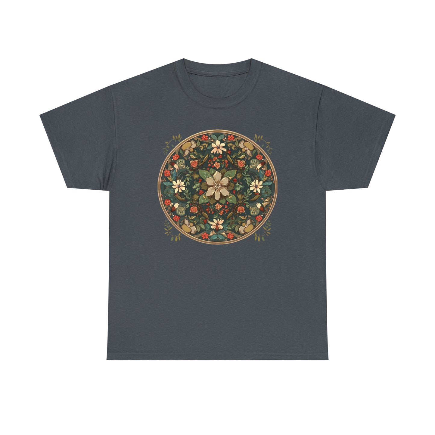 Druidic Mandala Unisex Heavy Cotton Tee