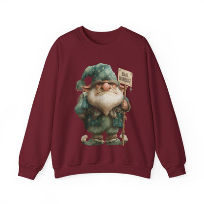 Grumpy Elf Unisex Heavy Blend™ Crewneck Sweatshirt
