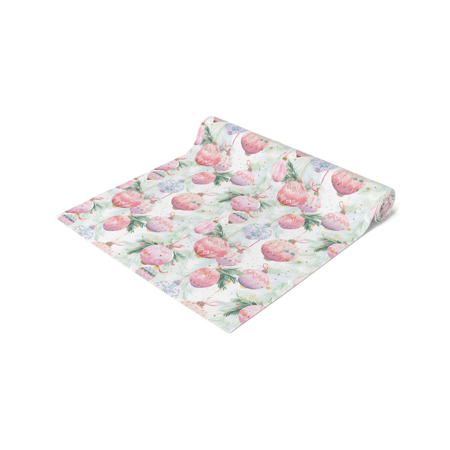 Pastel Ornaments Table Runner (Cotton, Poly)