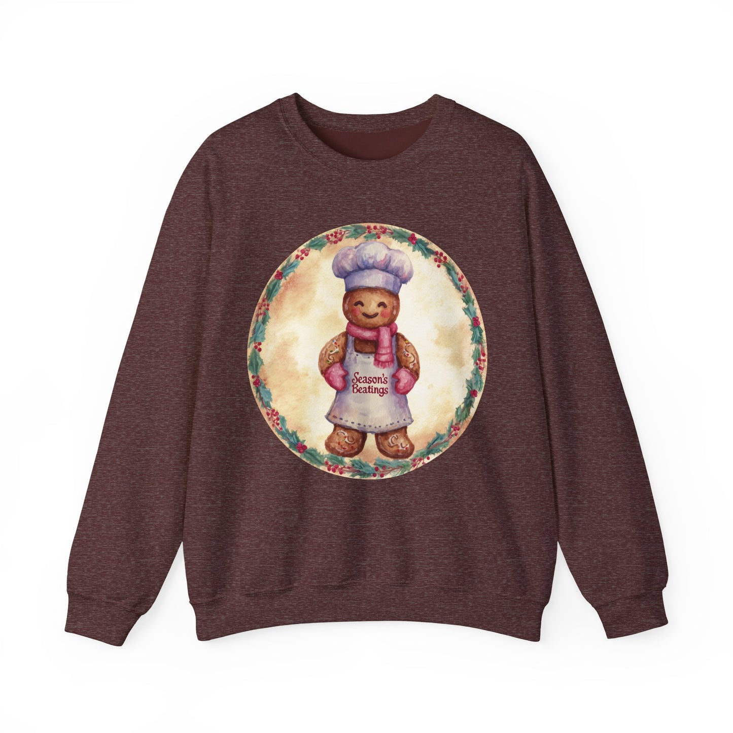 Gingerbread Baker Unisex Heavy Blend™ Crewneck Sweatshirt