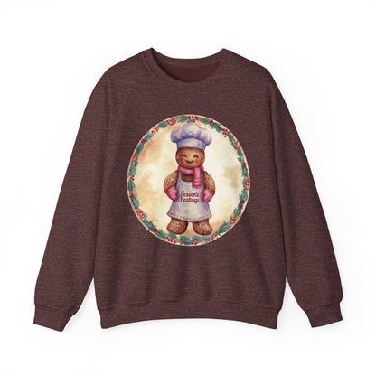 Gingerbread Baker Unisex Heavy Blend™ Crewneck Sweatshirt