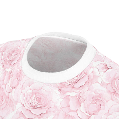 Romantic Roses Unisex Cut & Sew Tee (AOP)