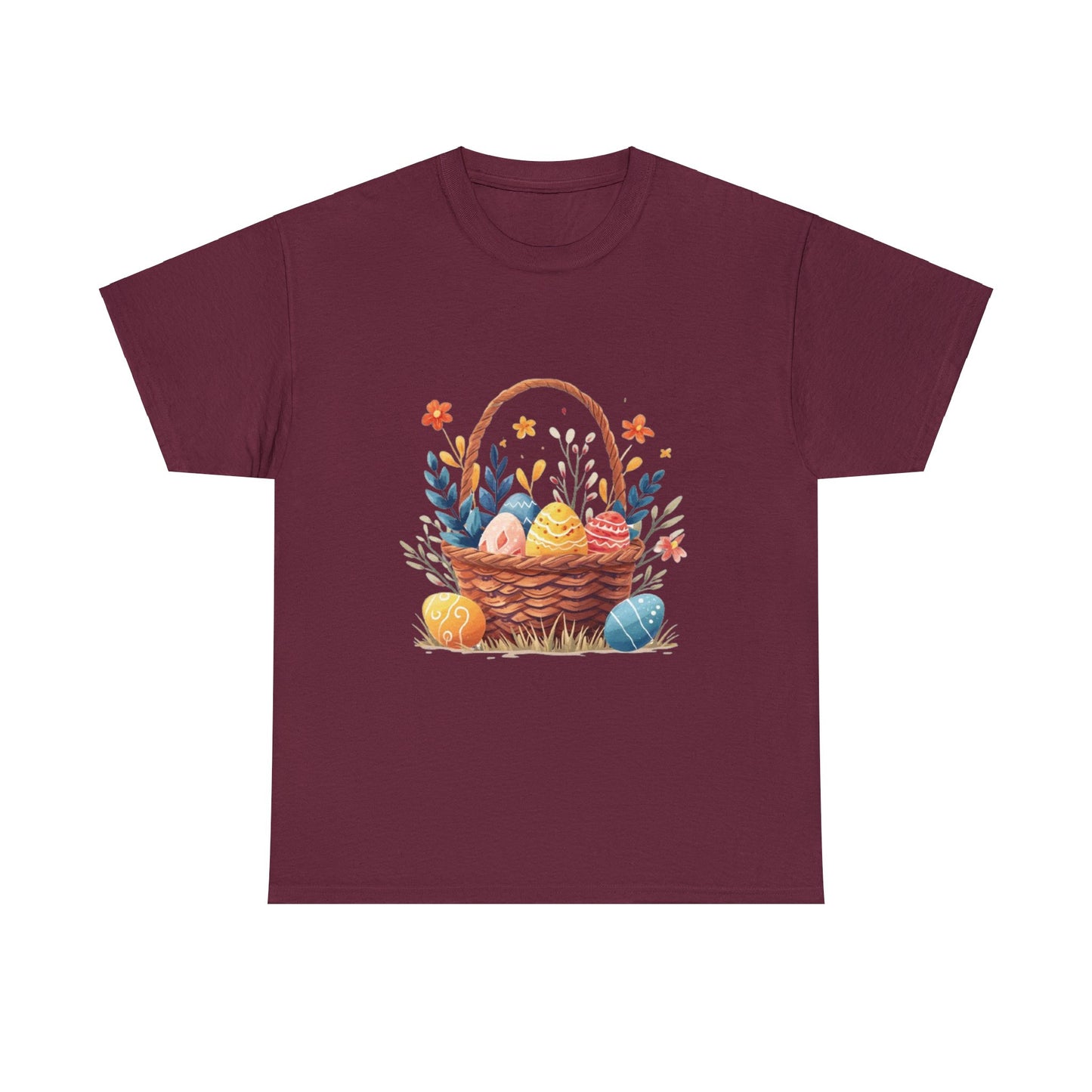 Easter Basket Unisex Heavy Cotton Tee