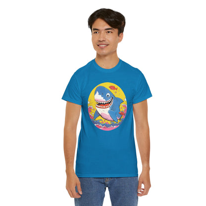Shark Unisex Heavy Cotton Tee