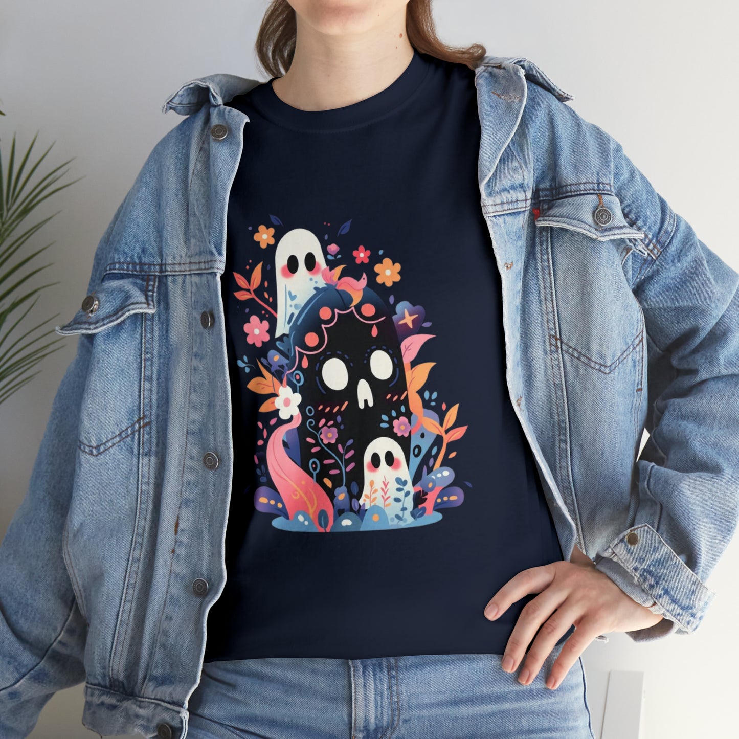 Ghosties Unisex Heavy Cotton Tee