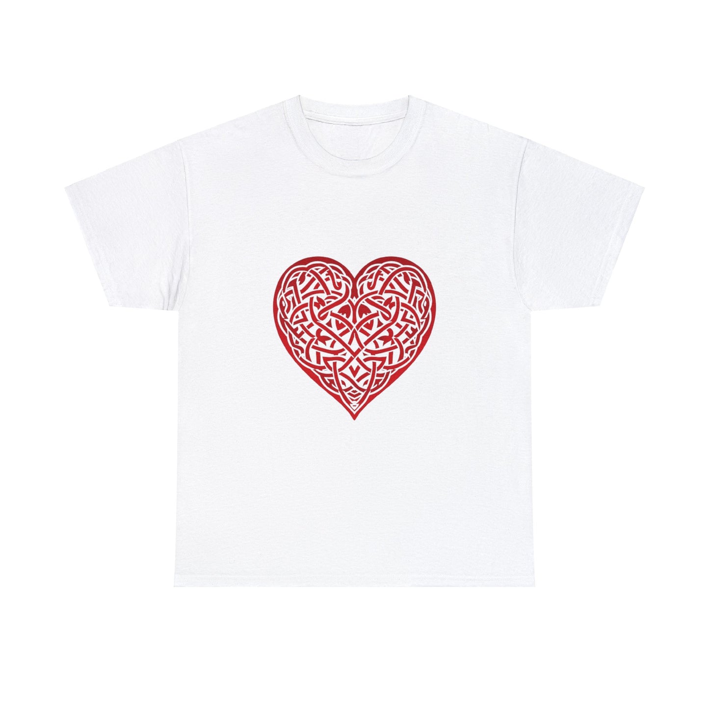 Celtic Heart Unisex Heavy Cotton Tee