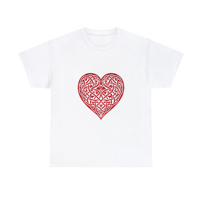 Celtic Heart Unisex Heavy Cotton Tee