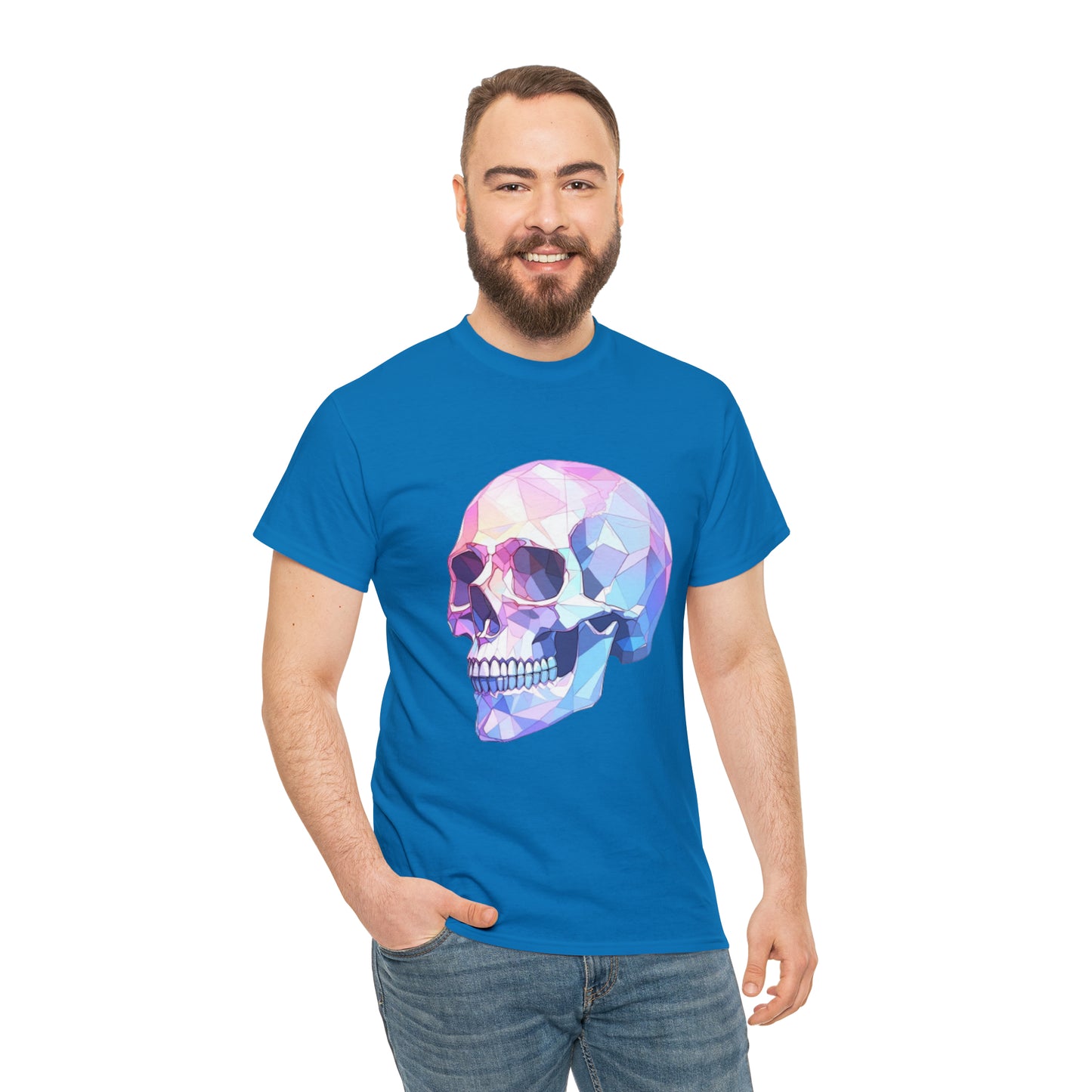Geo Skull Unisex Heavy Cotton Tee