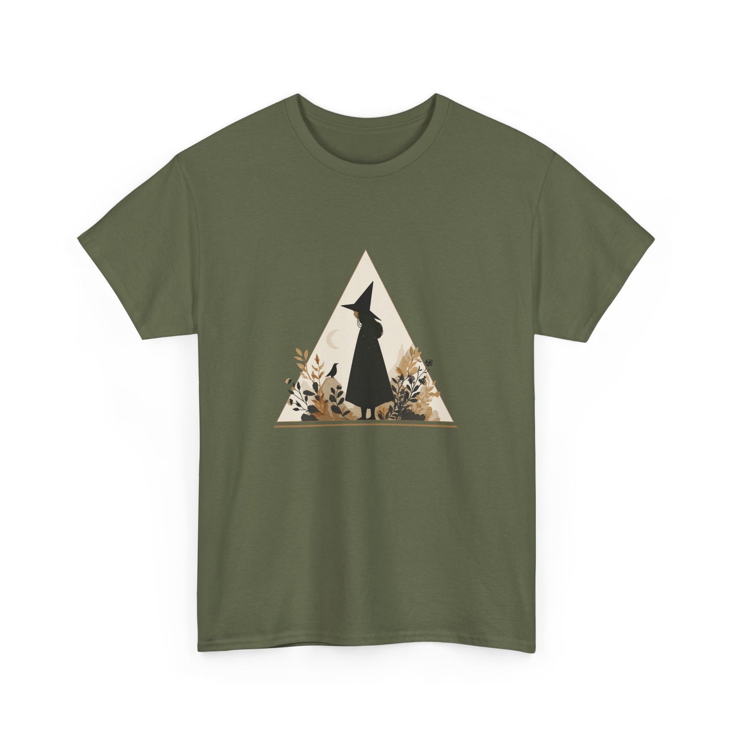Witch and Raven Unisex Heavy Cotton Tee