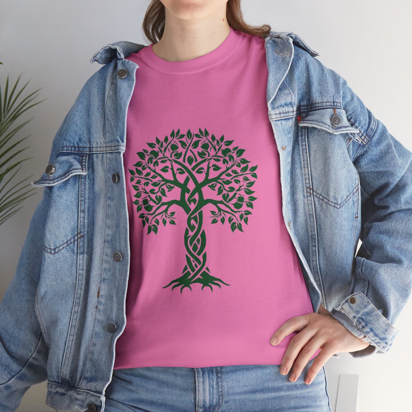 Celtic Tree Unisex Heavy Cotton Tee