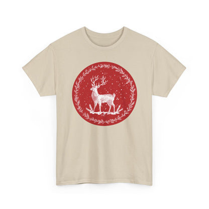 Rustic Deer Unisex Heavy Cotton Tee