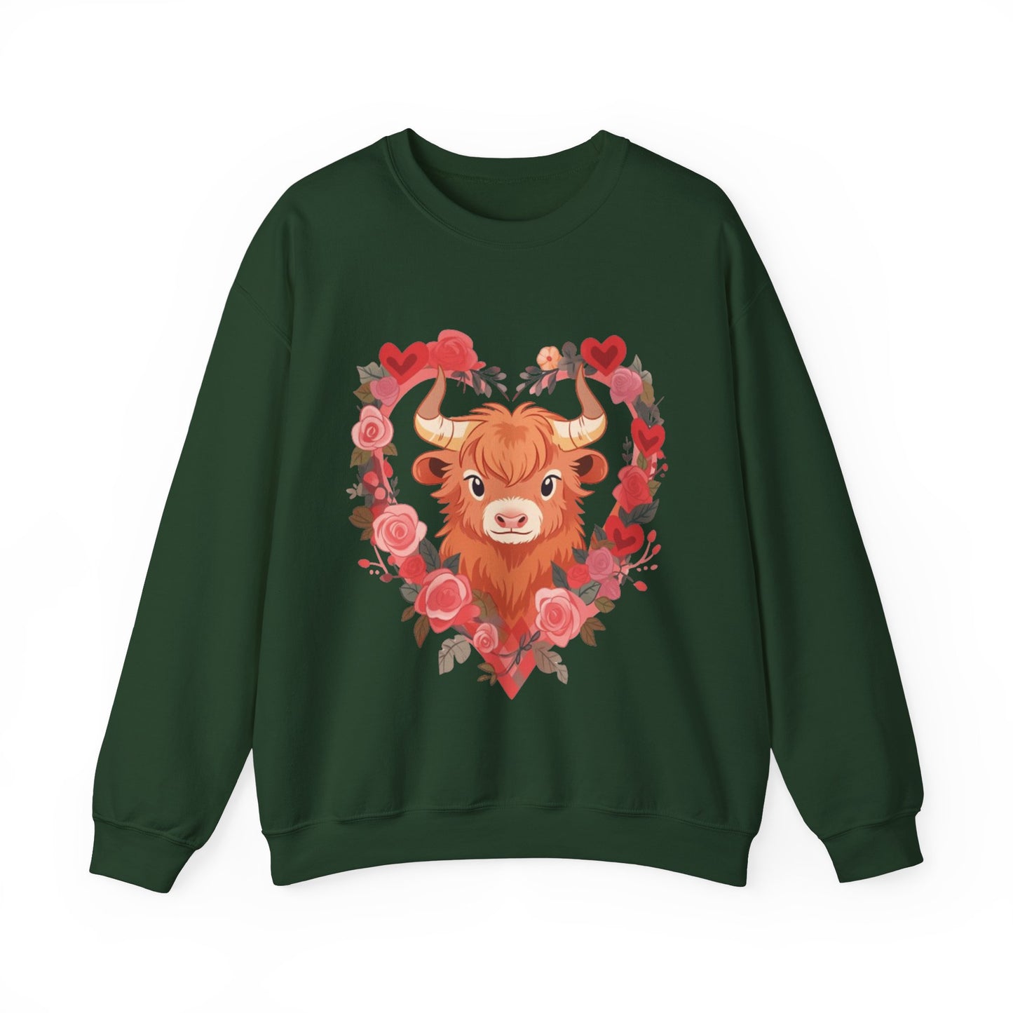 Moo Moo Love Unisex Heavy Blend™ Crewneck Sweatshirt
