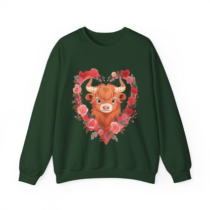 Moo Moo Love Unisex Heavy Blend™ Crewneck Sweatshirt