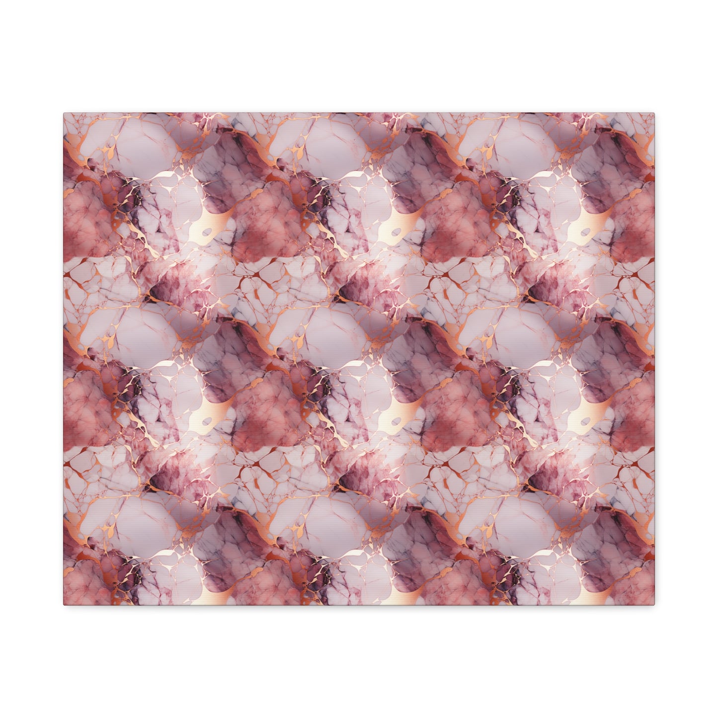 Rose Gold Marble Canvas Gallery Wrap