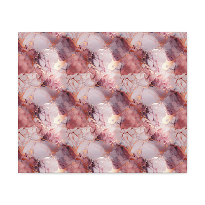 Rose Gold Marble Canvas Gallery Wrap