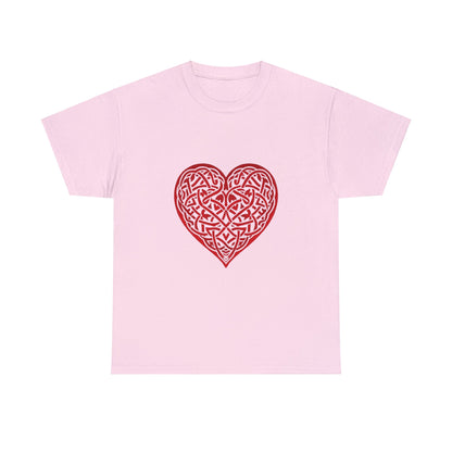 Celtic Heart Unisex Heavy Cotton Tee