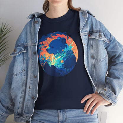 Elemental Bear Unisex Heavy Cotton Tee
