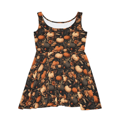 Pumpkin Harvest Women's Skater Dress (AOP)