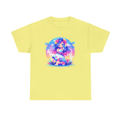 Hula Girl Unisex Heavy Cotton Tee