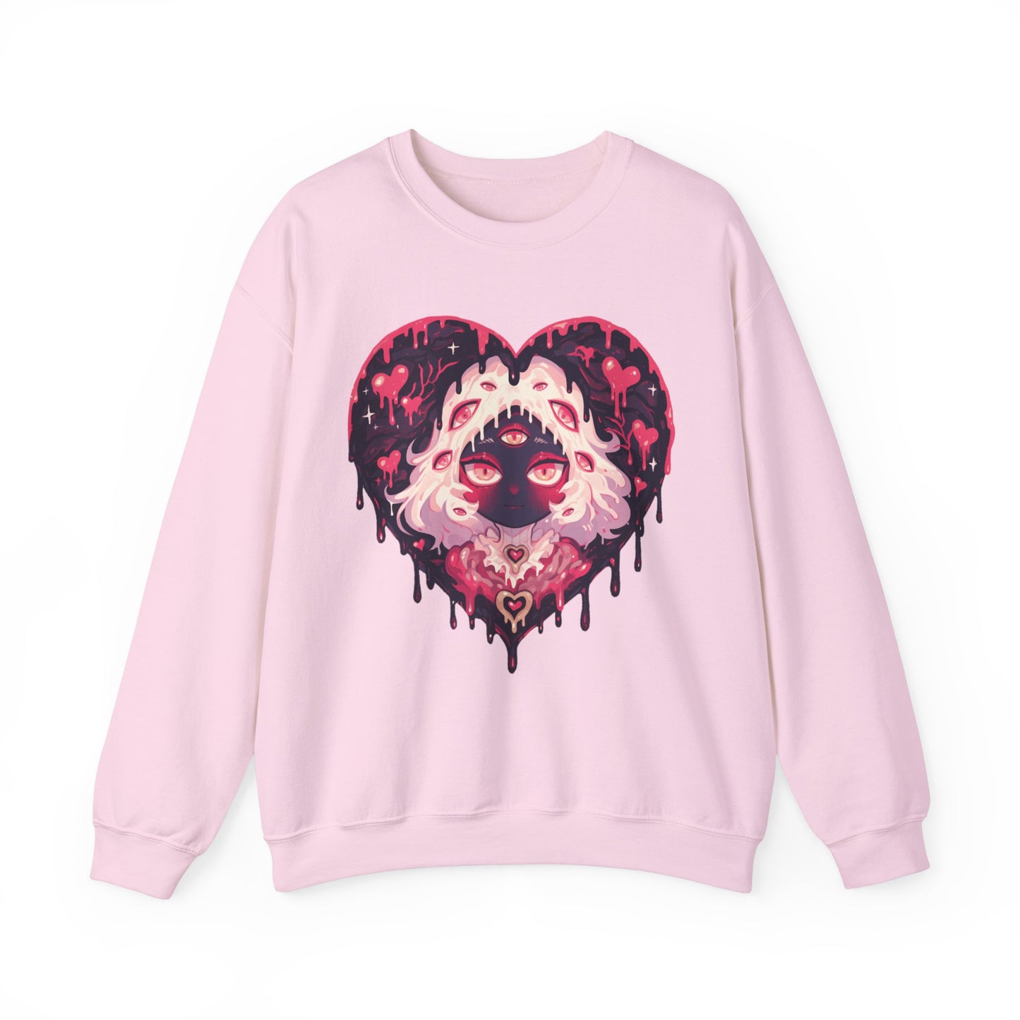 Melty Heart Unisex Heavy Blend™ Crewneck Sweatshirt