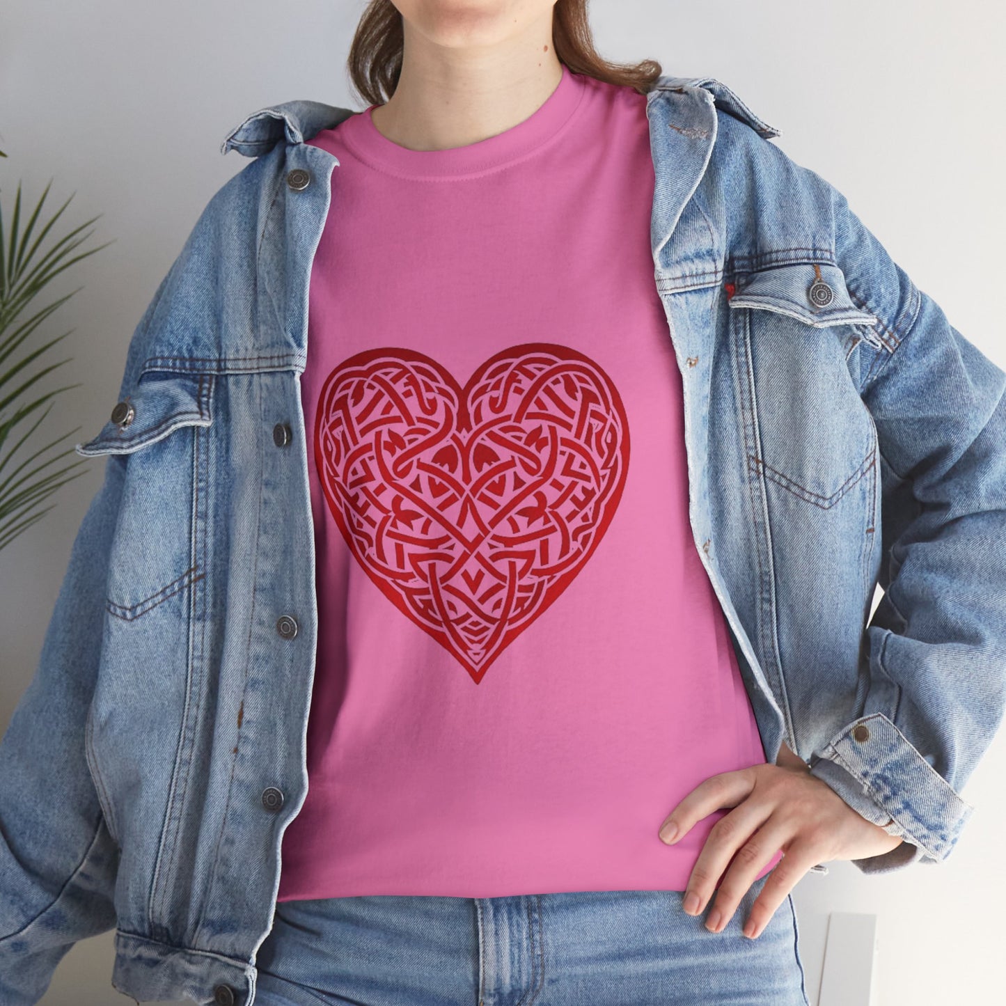 Celtic Heart Unisex Heavy Cotton Tee