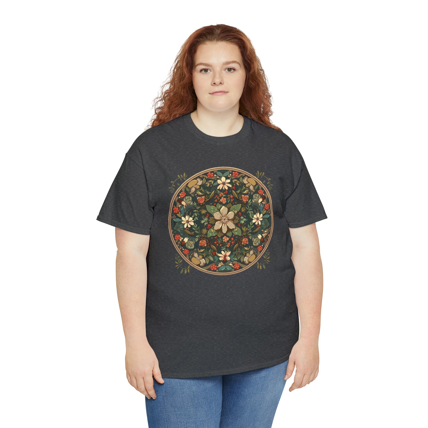Druidic Mandala Unisex Heavy Cotton Tee