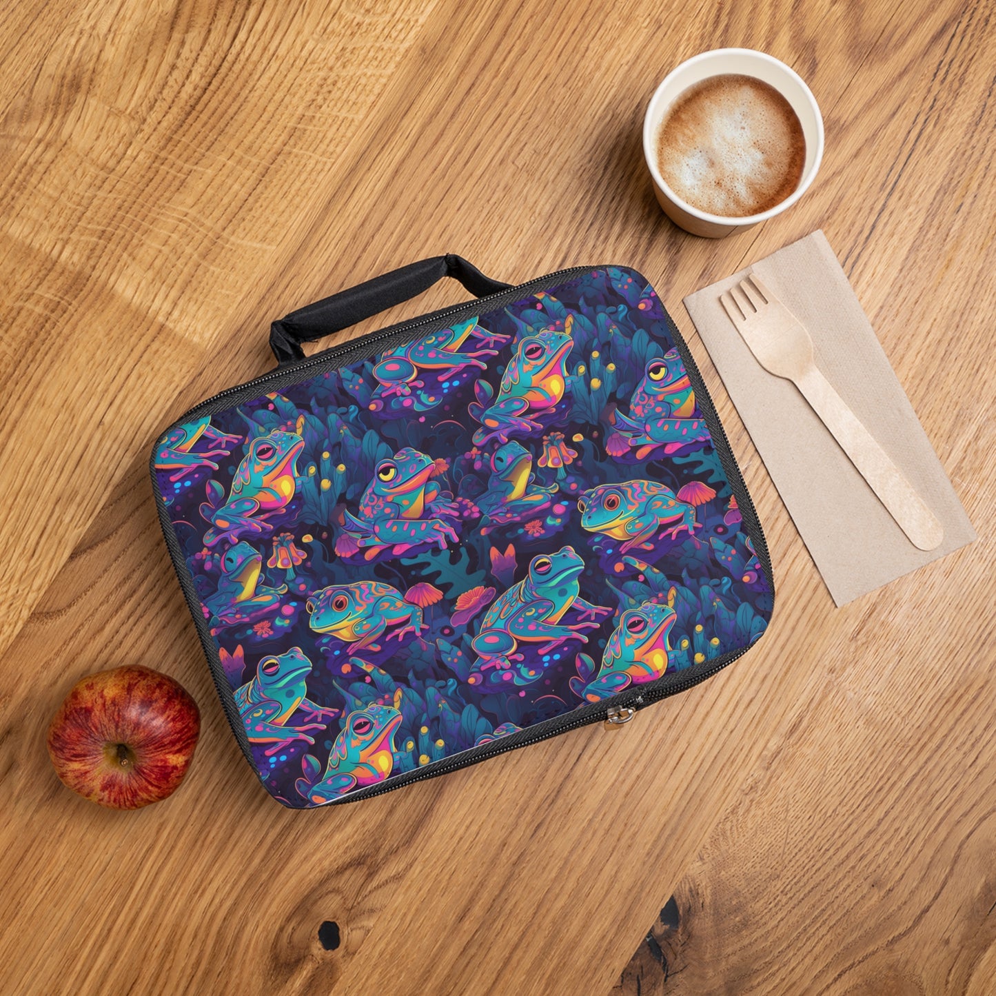 Funky Frogs Lunch Bag