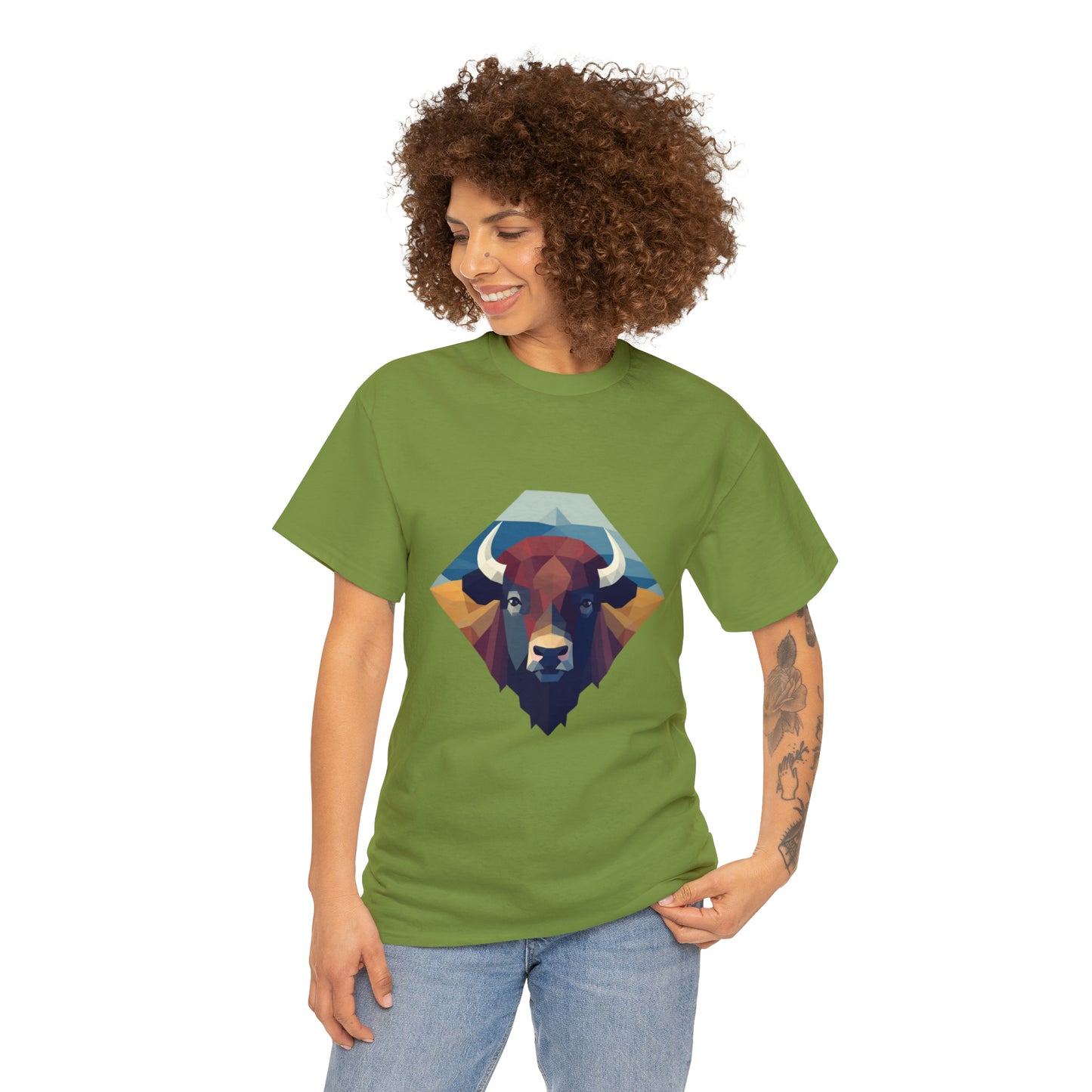Buffalo Unisex Heavy Cotton Tee