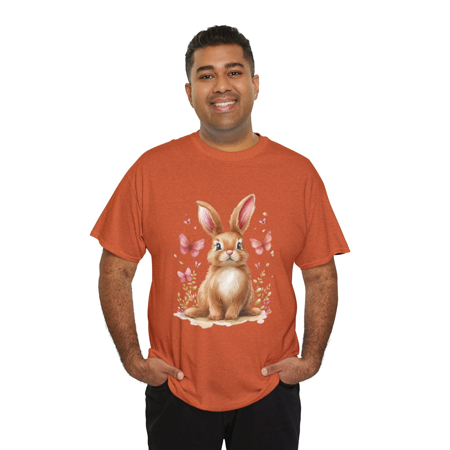 Easter Bunny Unisex Heavy Cotton Tee