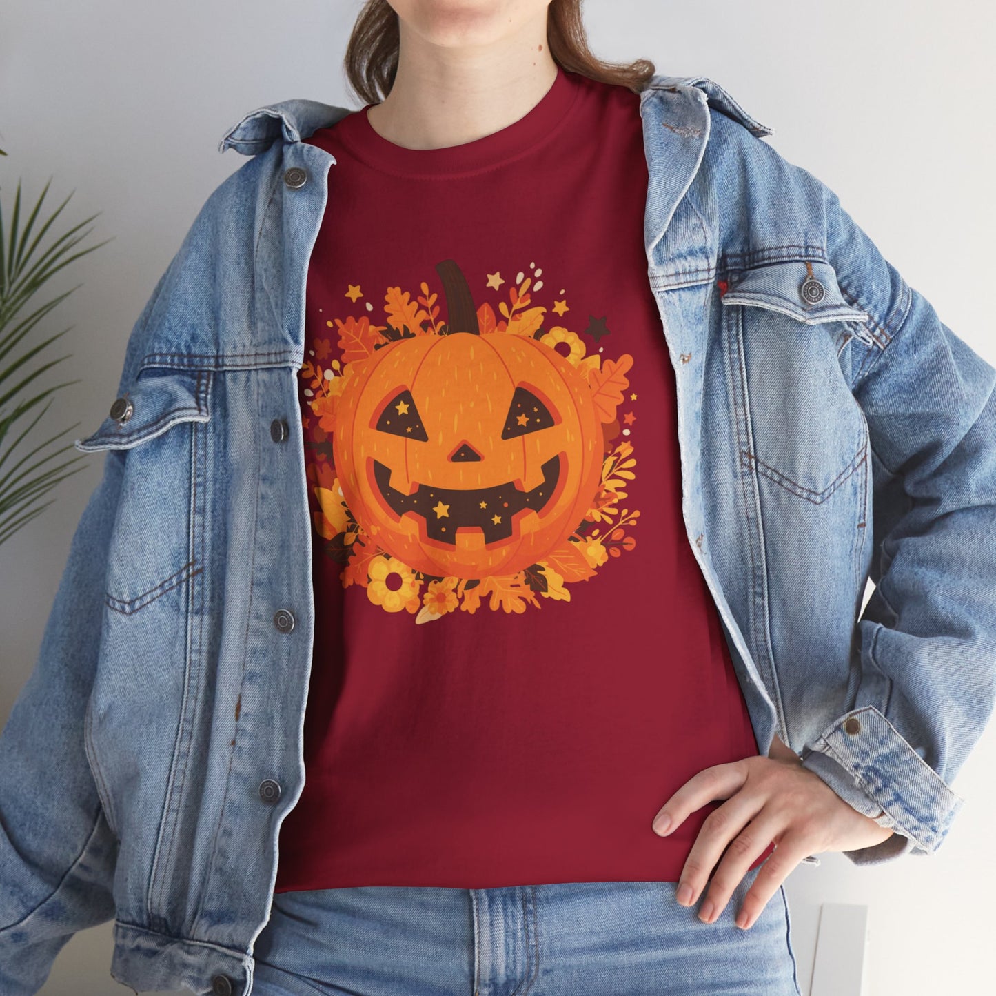 Jack-O-Lantern Unisex Heavy Cotton Tee