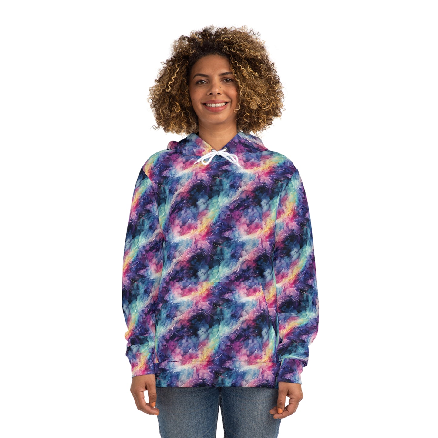 Spectral Storm Fashion Hoodie (AOP)