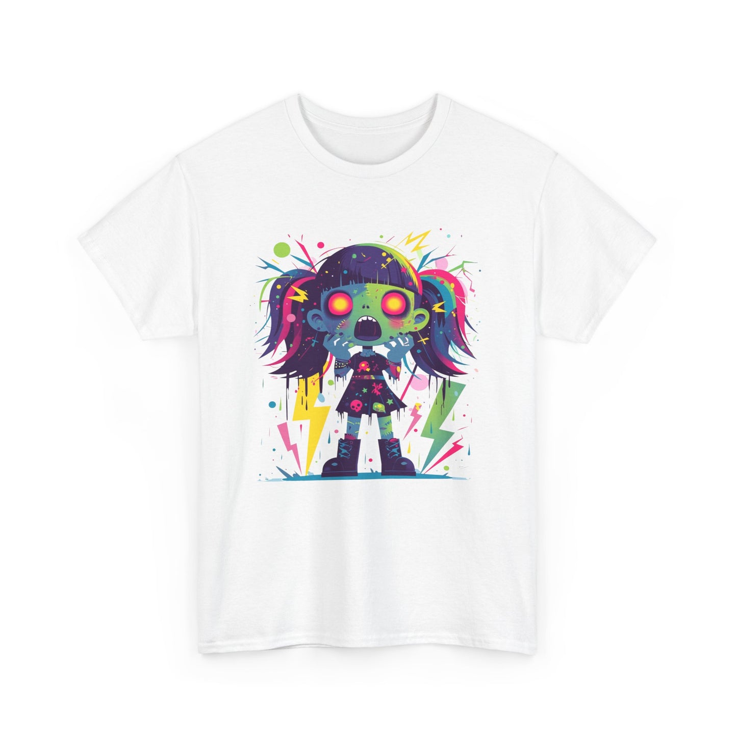 Electrified Zombie Unisex Heavy Cotton Tee