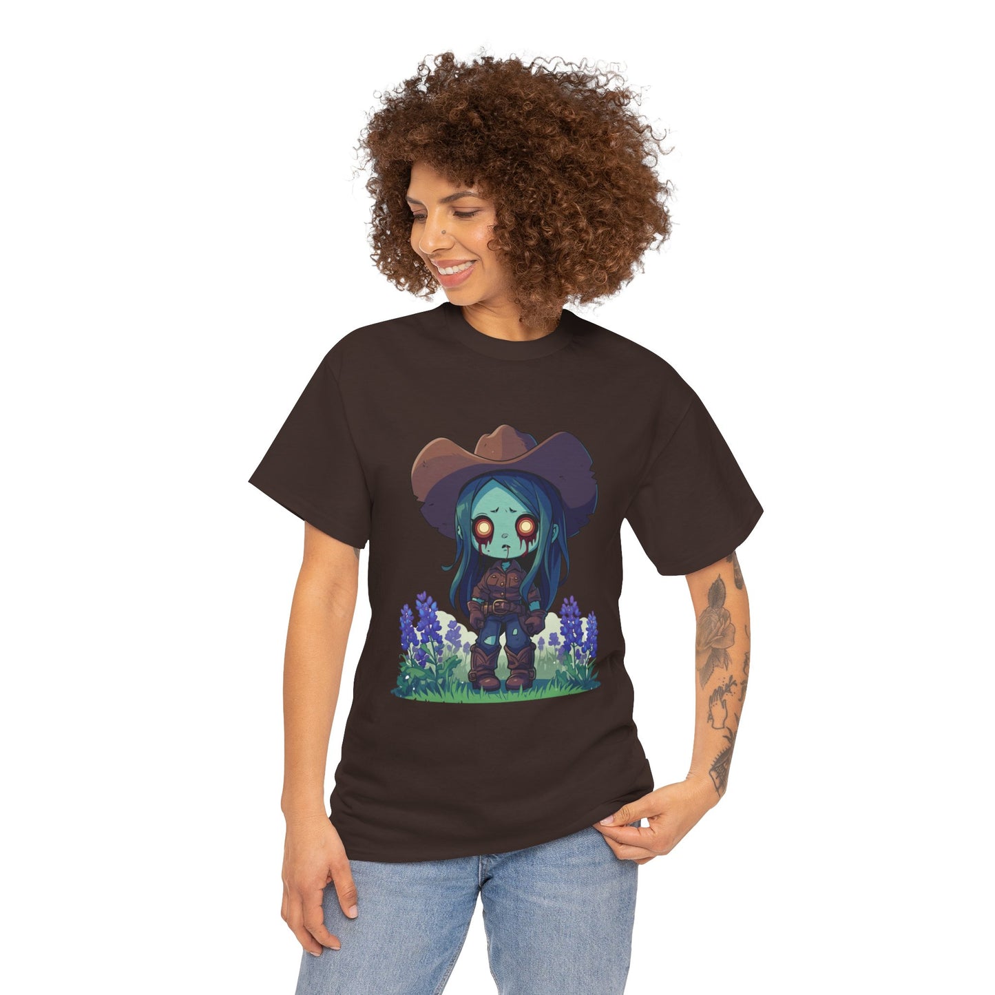 Texas Zombie Unisex Heavy Cotton Tee