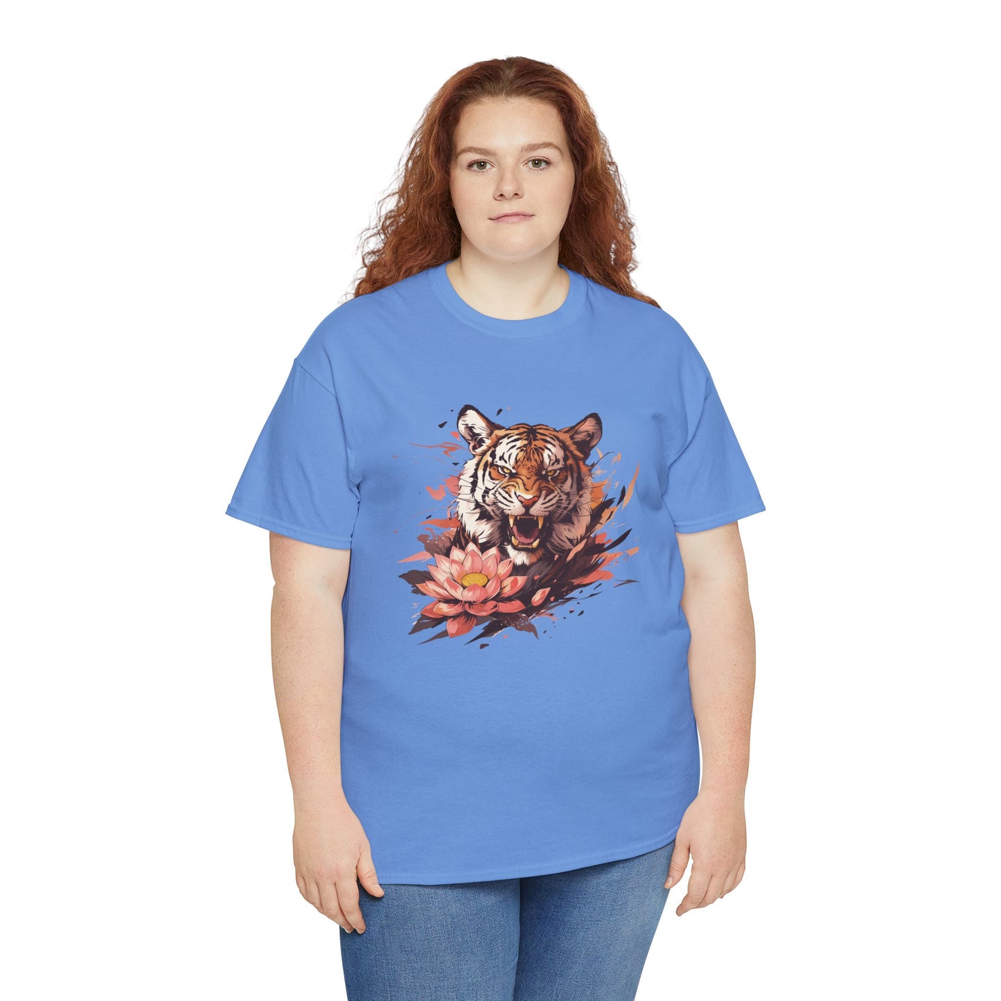 Lotus Tiger Unisex Heavy Cotton Tee