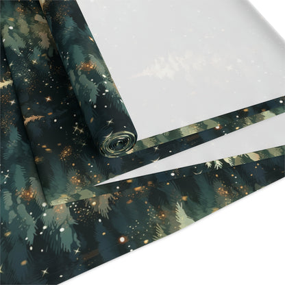 Twinkling Trees Table Runner (Cotton, Poly)