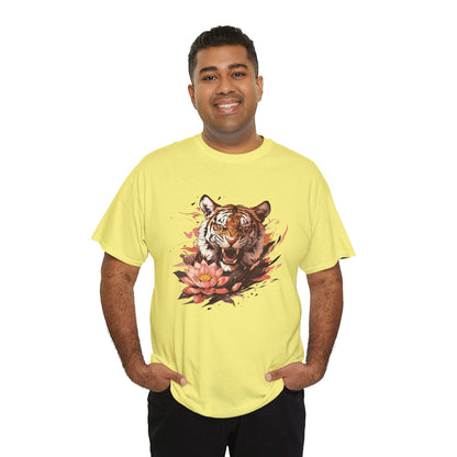 Lotus Tiger Unisex Heavy Cotton Tee