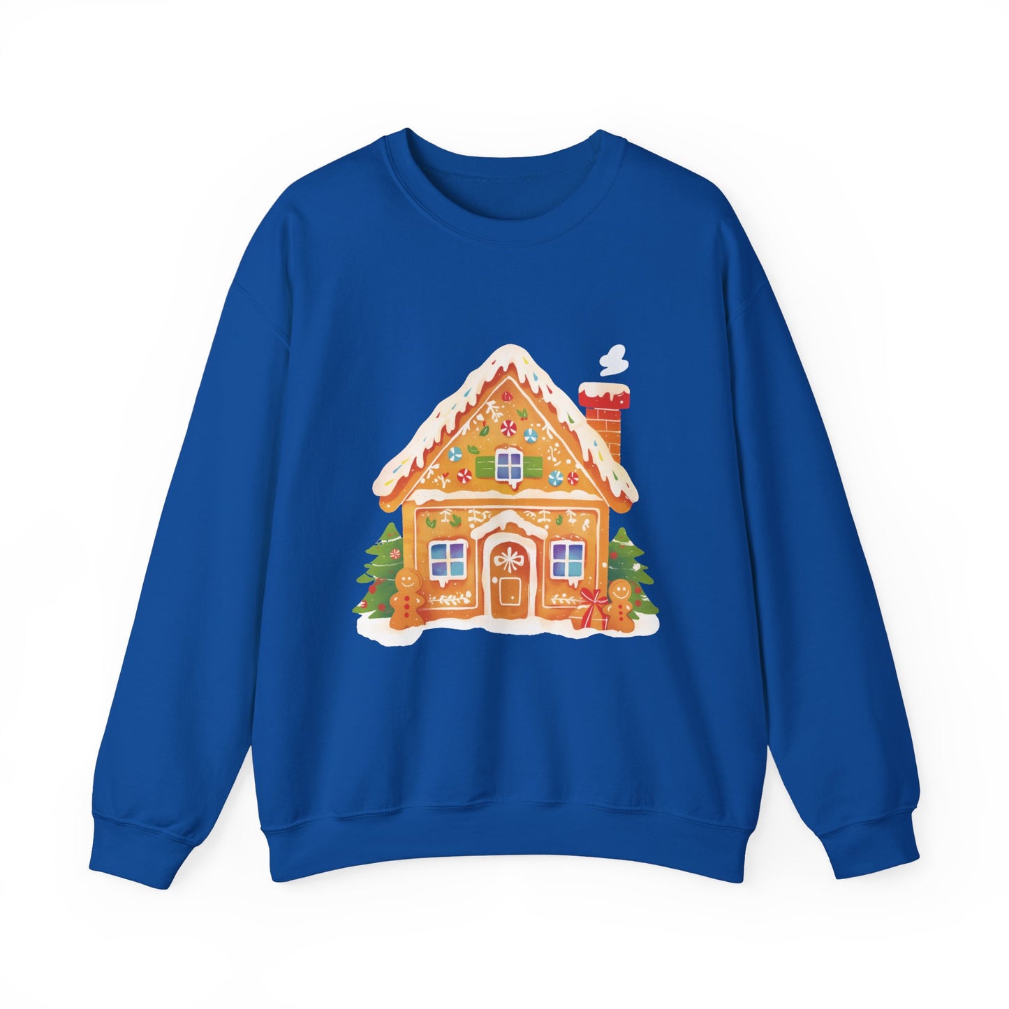 Gingerbread House Unisex Heavy Blend™ Crewneck Sweatshirt