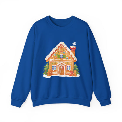 Gingerbread House Unisex Heavy Blend™ Crewneck Sweatshirt