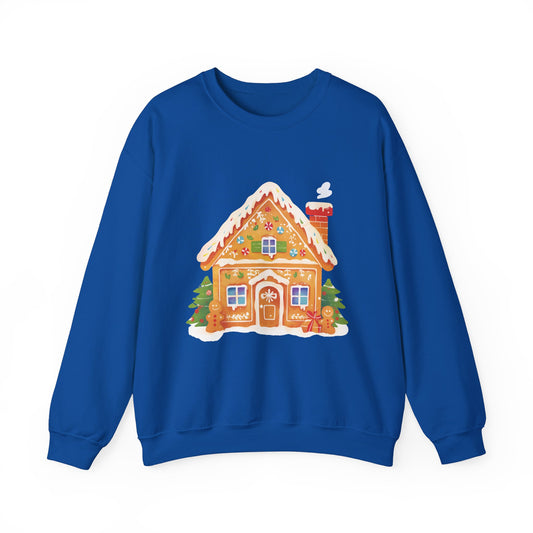 Gingerbread House Unisex Heavy Blend™ Crewneck Sweatshirt