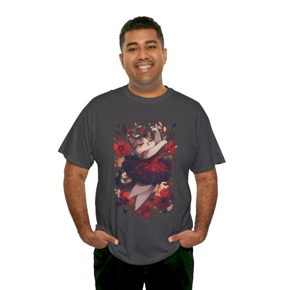 Ballet Cat Unisex Heavy Cotton Tee