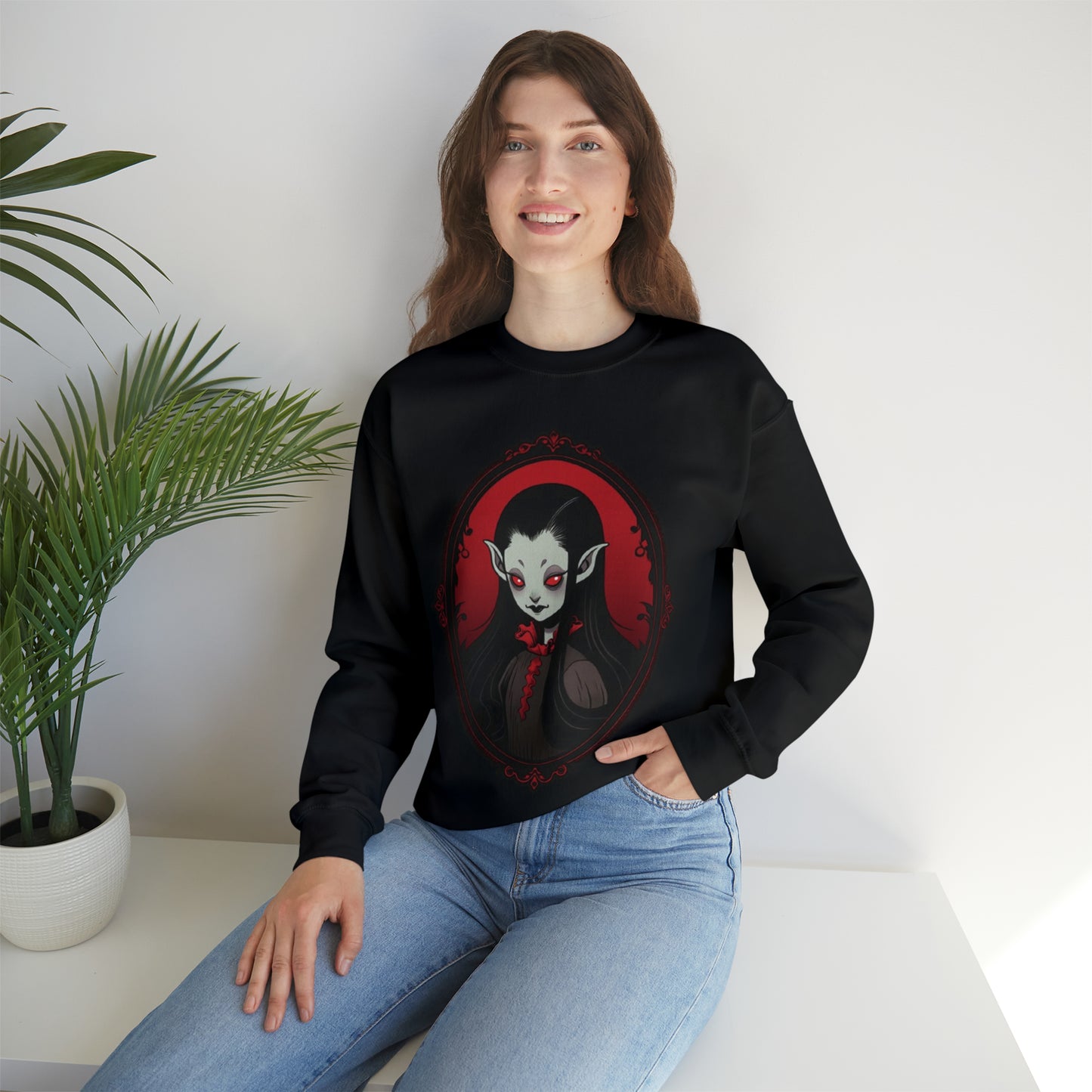 Cameo Vamp Unisex Heavy Blend™ Crewneck Sweatshirt