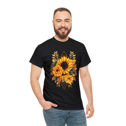 Sunflowers Unisex Heavy Cotton Tee