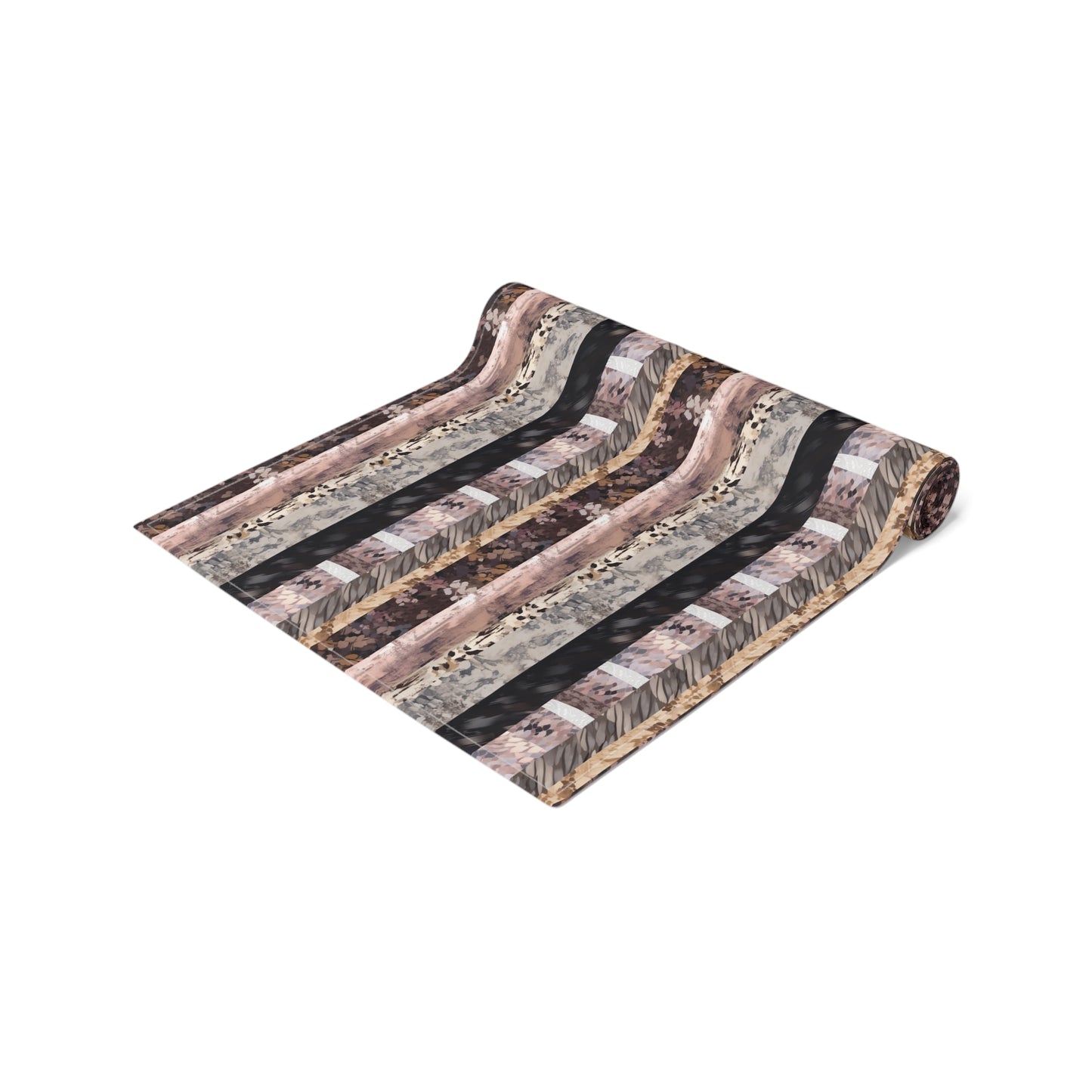 Textured Stripes Table Runner (Cotton, Poly)