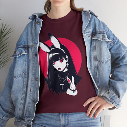 Vampire Bunny Unisex Heavy Cotton Tee