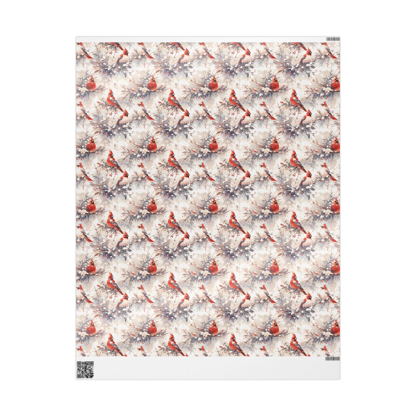 Winter Cardinals Wrapping Papers