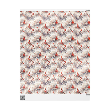 Winter Cardinals Wrapping Papers