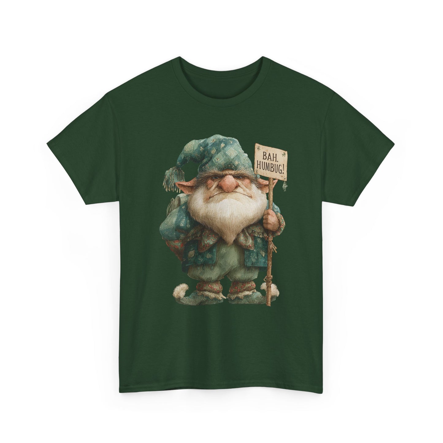 Grumpy Elf Unisex Heavy Cotton Tee