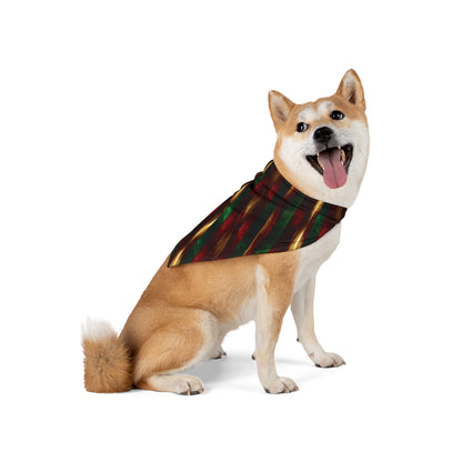 Festive Stripes Pet Bandana